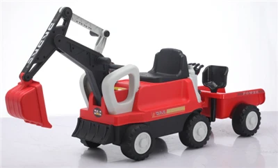 Bagger ftf mit Werkzeugen